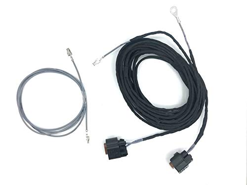 Kabel Kabelbaum Nebelscheinwerfer NSW Kabelsatz Nachrüstung kompatibel mit VW T5 17 poliger Schalter von Kufatec