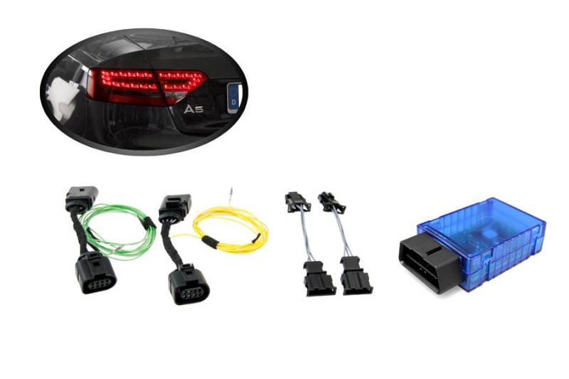 Kabelsatz + Codierdongle LED-Heckleuchten für Audi A5, S5 von Kufatec