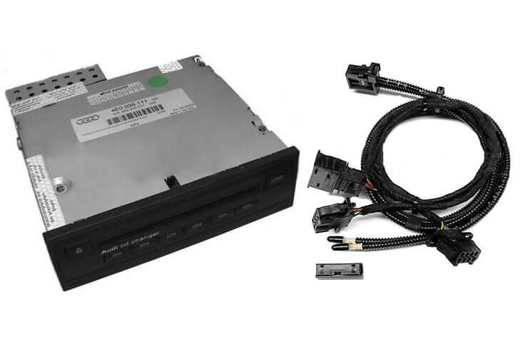 Komplett-Set CD-Wechsler mp3 für Audi A6 4F - MMI 2G Komplett-Set CD-Wechsler mp3 für Audi A6 4F - MMI 2G von KUFATEC GmbH & Co. KG