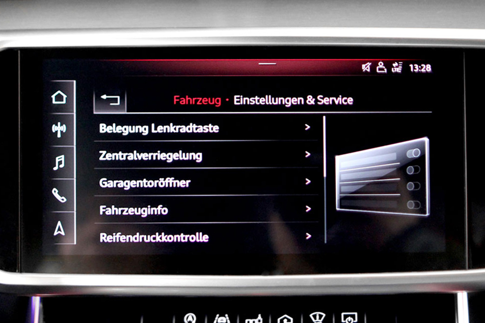 Komplettset HomeLink Garagentoröffnung für Audi A7 4K Komplettset HomeLink Garagentoröffnung für Audi A7 4K von KUFATEC GmbH & Co. KG
