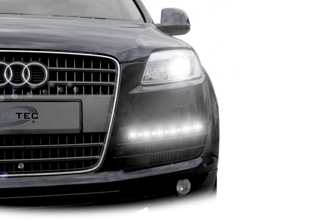 Komplettset LED-Tagfahrlicht für Audi Q7 V12 Komplettset LED-Tagfahrlicht für Audi Q7 V12 von KUFATEC GmbH & Co. KG