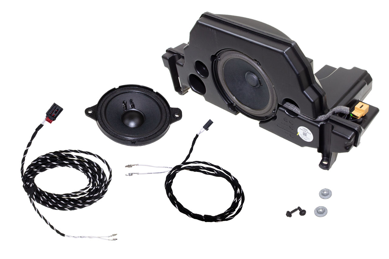 Komplettset Lautsprecher aktiv Soundsystem für Audi A4 8W Komplettset Lautsprecher aktiv Soundsystem für Audi A4 8W von KUFATEC GmbH & Co. KG