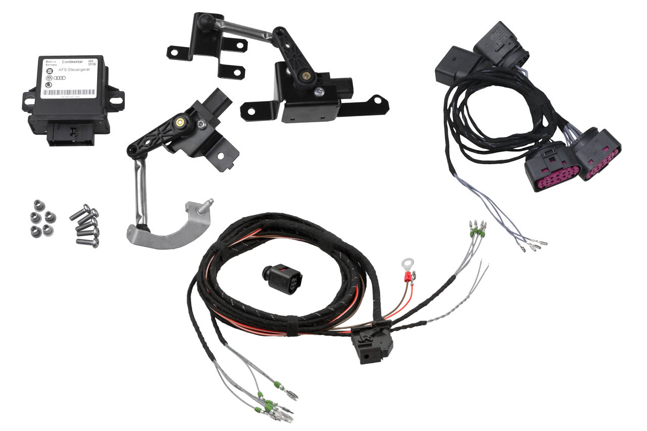 Komplettset automatische Leuchtweitenregulierung (aLWR) für VW Polo 6R von KUFATEC GmbH & Co. KG