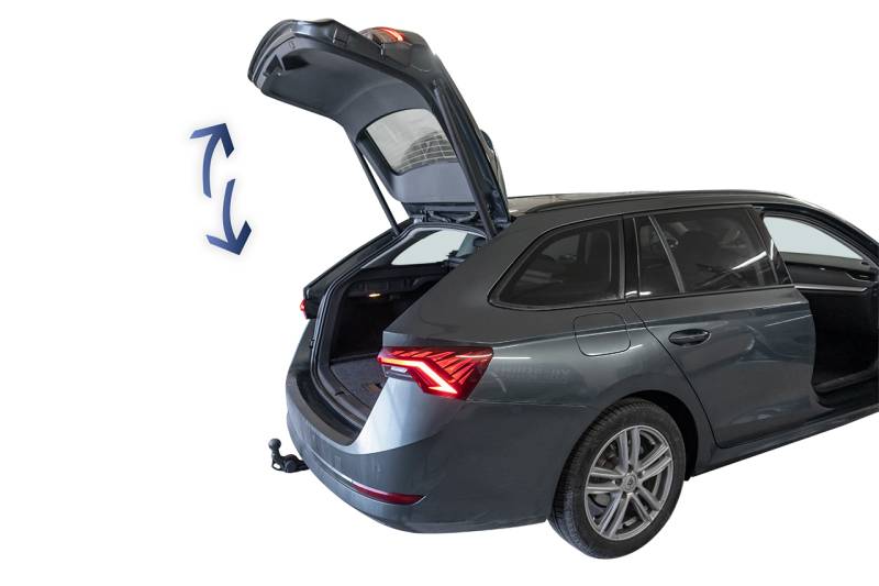 Komplettset sensorgesteuerte Heckklappenöffnung für Skoda Octavia NX Kombi von KUFATEC GmbH & Co. KG