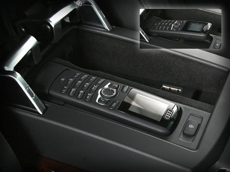 Nachrüst-Set SAP Bedienhörer Farbdisplay für Audi A4 8K von KUFATEC GmbH & Co. KG