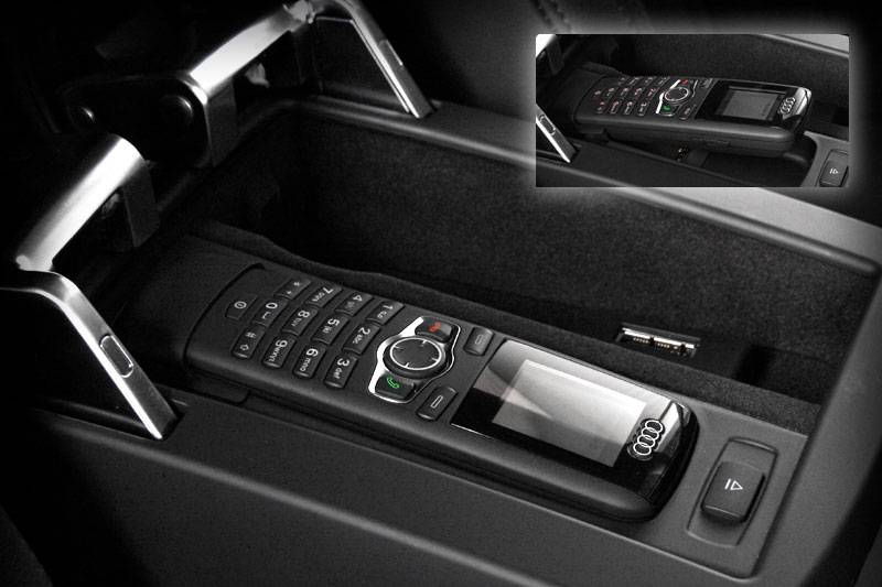 Nachrüst-Set SAP Bedienhörer Farbdisplay für Audi Q5 8R von KUFATEC GmbH & Co. KG