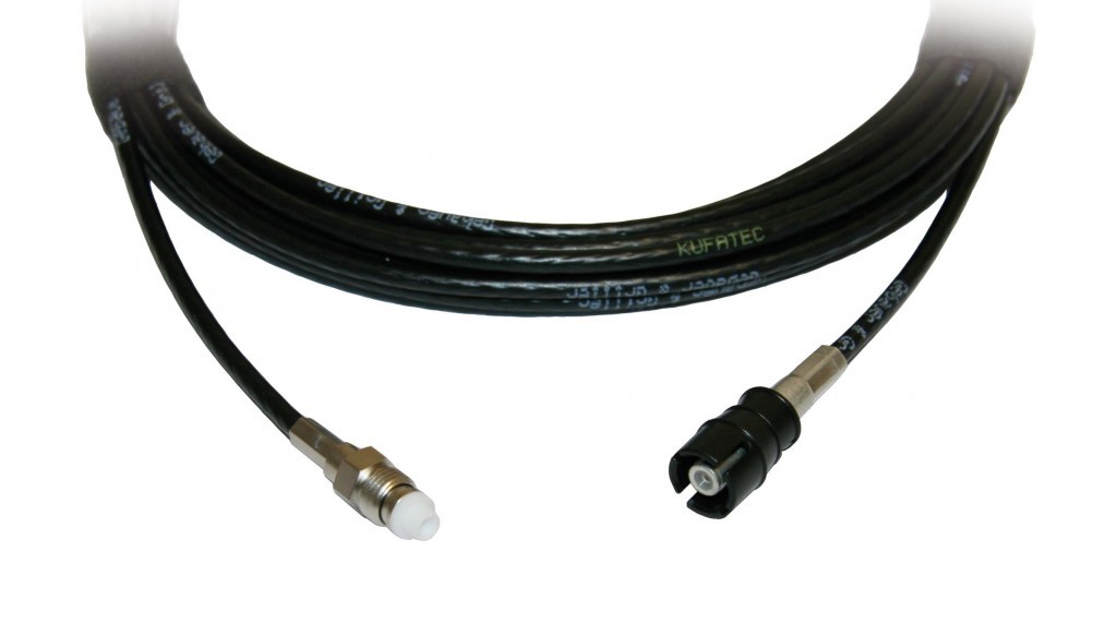 Original Kufatec GSM Telefon Verlängerung Kabel Stecker Triplex FME für VW Audi von KUFATEC GmbH & Co. KG