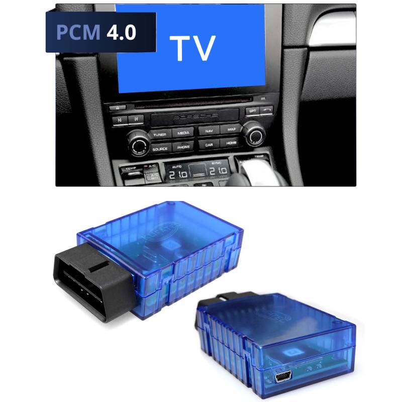 Original Kufatec TV DVD Bild Free Freischaltung für Porsche Navi Radio PCM 4.0 von KUFATEC GmbH & Co. KG