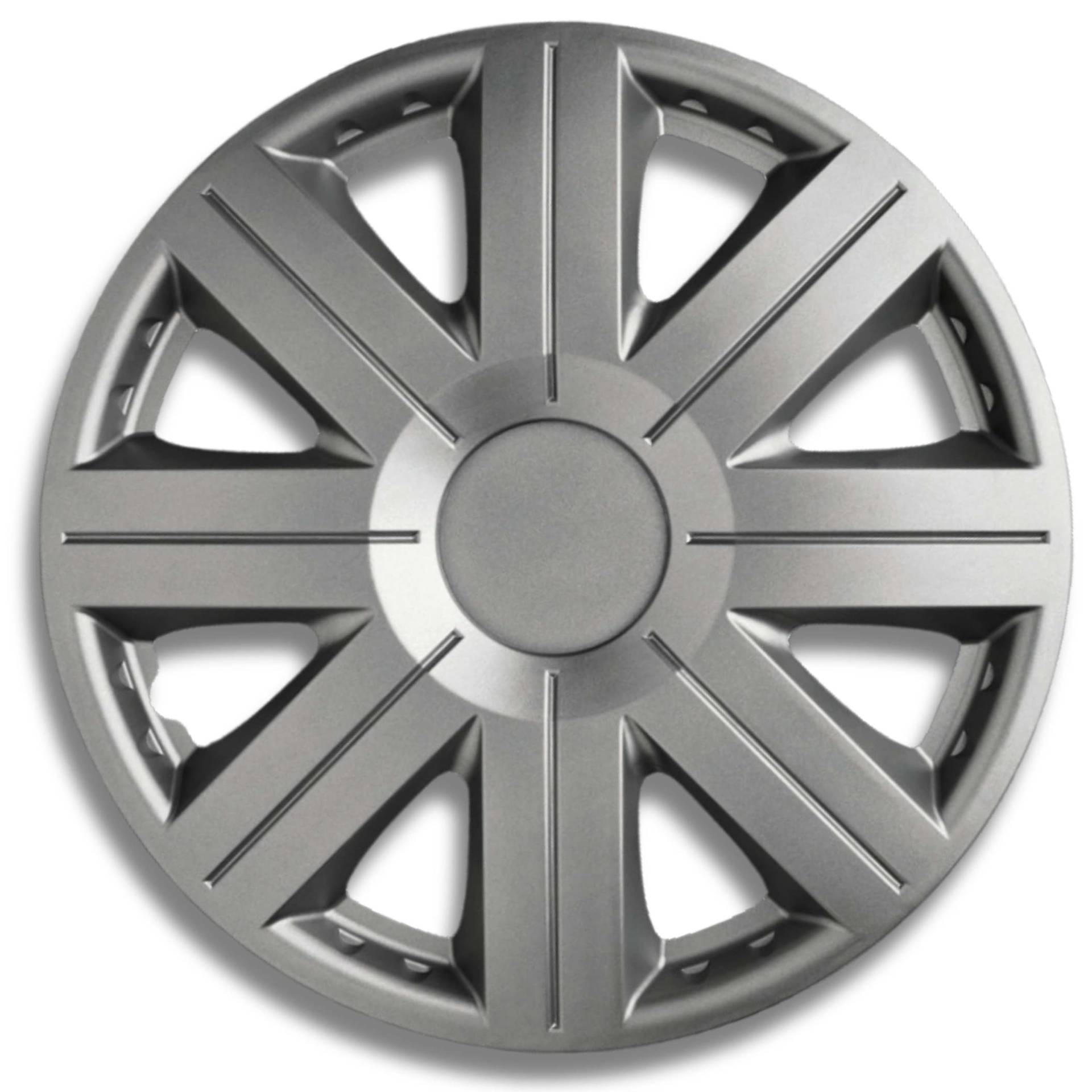 Radkappen Silber 13 Zoll für Stahlfelgen - Cosimo Radzierblenden in 13-16 Zoll schwarz und Silber Radkappen Silber 13 Zoll für Stahlfelgen - Cosimo Radzierblenden in 13-16 Zoll schwarz und Silber von Kuglo