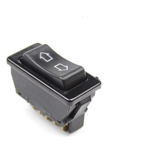 Auto Fensterheber Schalter 1 * 12V 20A 2 Weg Momentary Elektrische Fenster Antenne Up Down Wippschalter Auto Antenne Push-Fit Elektrischer Fenster-Schalter von Kuiofek