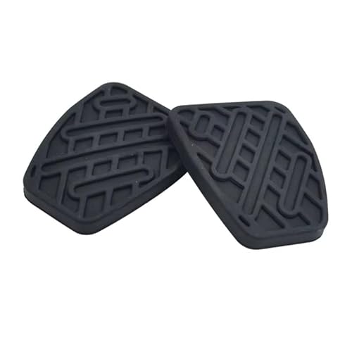 Auto-Pedale-Abdeckung 1 Paar Kupplung Bremspedal Gummi Pad Für Qashqai Für J10 Für J11 Auto Bremse Kupplung Pedal Abdeckung D7YA Auto Fußpedalabdeckung von Kuiofek