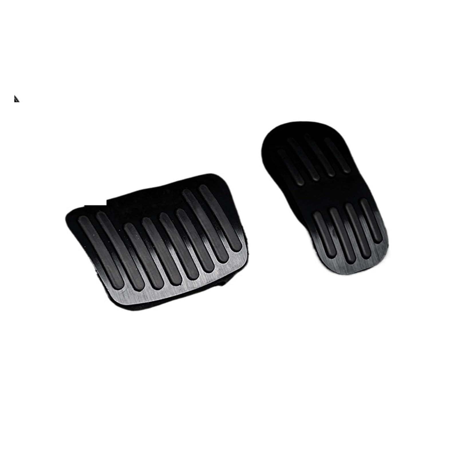 Auto-Pedale-Abdeckung Aluminium-Auto-Gaspedal-Bremspedal-Abdeckung Anti-Rutsch-Pads Schutz Für Toyota Für Yaris Für Cross 2020-2024 Auto Fußpedalabdeckung(Black) von Kuiofek