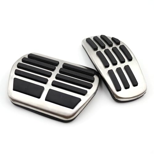 Auto-Pedale-Abdeckung Anti-Rutsch-Pads Für Autopedale, Für Grand, Für Scenic 4, Für IV 2016–2022, 2020, Aluminiumlegierung, Fußpedal-Pad-Abdeckungen Auto Fußpedalabdeckung(2*) von Kuiofek