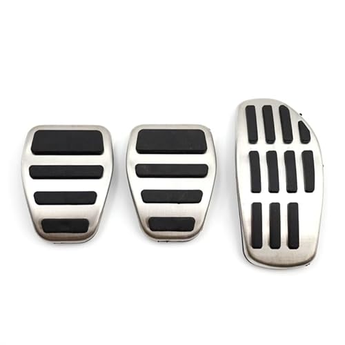 Auto-Pedale-Abdeckung Anti-Rutsch-Pads Für Autopedale, Für Grand, Für Scenic 4, Für IV 2016–2022, 2020, Aluminiumlegierung, Fußpedal-Pad-Abdeckungen Auto Fußpedalabdeckung(3*) von Kuiofek