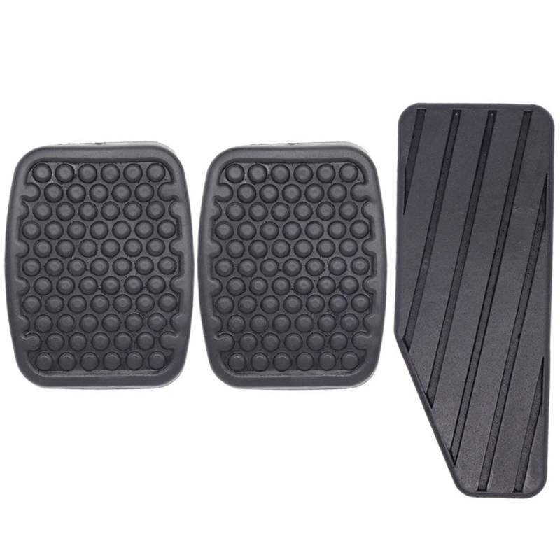 Auto-Pedale-Abdeckung Auto Gummi Bremse Kupplung Pedal Füße Pad Abdeckung Ersatz Für Suzuki Für Swift 2006-2013 Für Daewoo Für Matiz 1998-2010 Für Tico Auto Fußpedalabdeckung(D) von Kuiofek