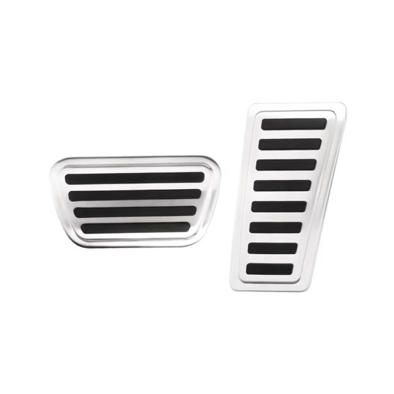 Auto-Pedale-Abdeckung Autopedale Für Dodge Für Ram Für 1500 Für 2500 Für 3500 2019 2020 2021 Edelstahl-Fußbremsgaspedal-Pad-Abdeckung Auto Fußpedalabdeckung von Kuiofek