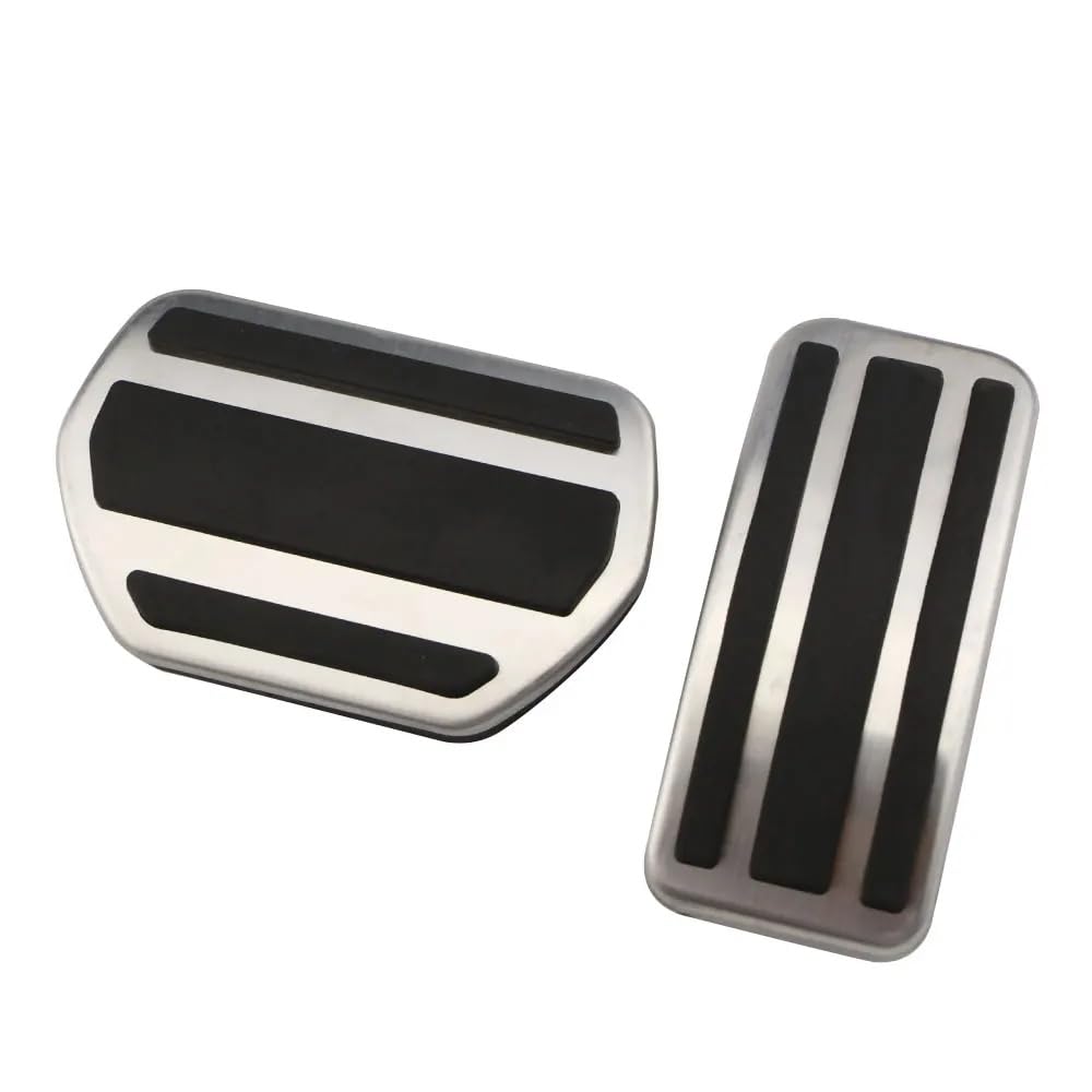 Auto-Pedale-Abdeckung Autopedale Für Peugeot Für 207 Für 301 Für 307 2008 Für Citroen Für C3 Für C4 Für DS 3/4/6 Für DS3 Für DS6 at/MT Gasbremspedalabdeckung Auto Fußpedalabdeckung(2*at) von Kuiofek