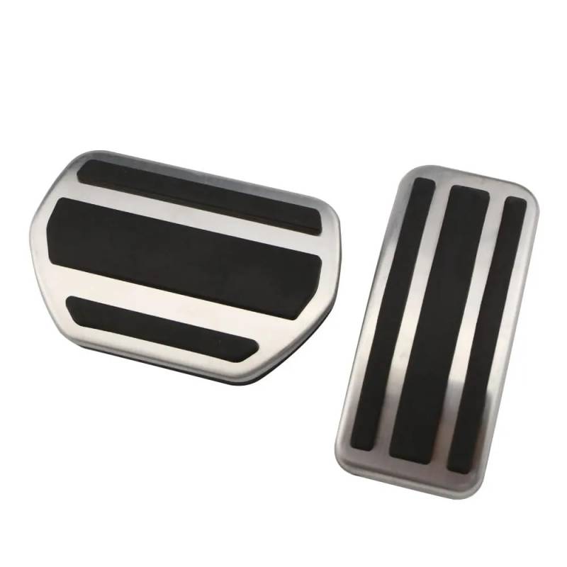 Auto-Pedale-Abdeckung Autopedale Für Peugeot Für 207 Für 301 Für 307 2008 Für Citroen Für C3 Für C4 Für DS 3/4/6 Für DS3 Für DS6 at/MT Gasbremspedalabdeckung Auto Fußpedalabdeckung(2*at) von Kuiofek