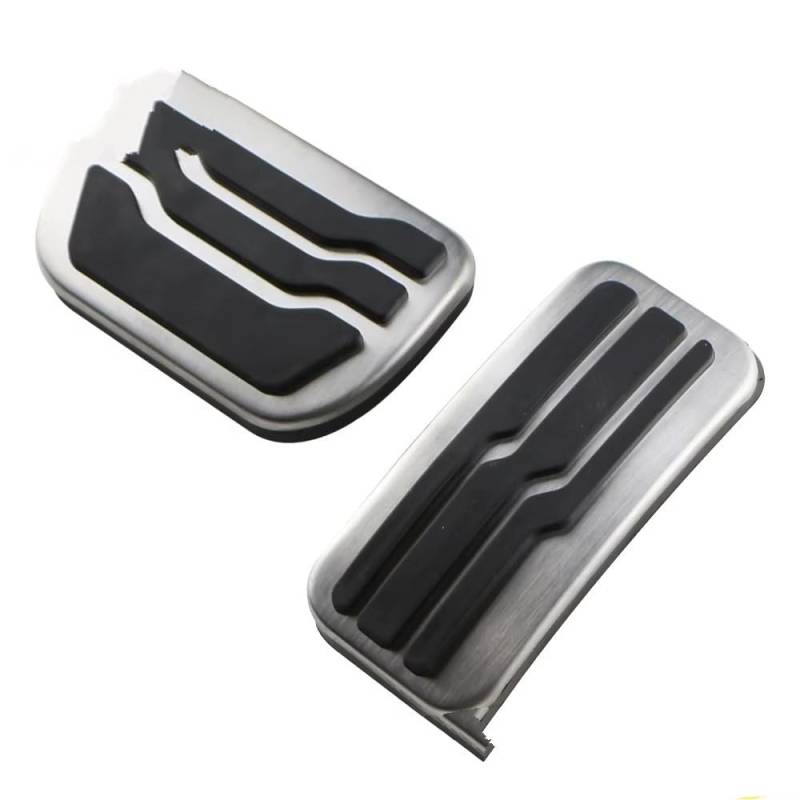 Auto-Pedale-Abdeckung Edelstahl Auto Gas Bremspedal Pads Abdeckung Für Ford Für Mondeo Für Edge Für Fusion 2015-2022 Pedale Teile Auto Fußpedalabdeckung von Kuiofek