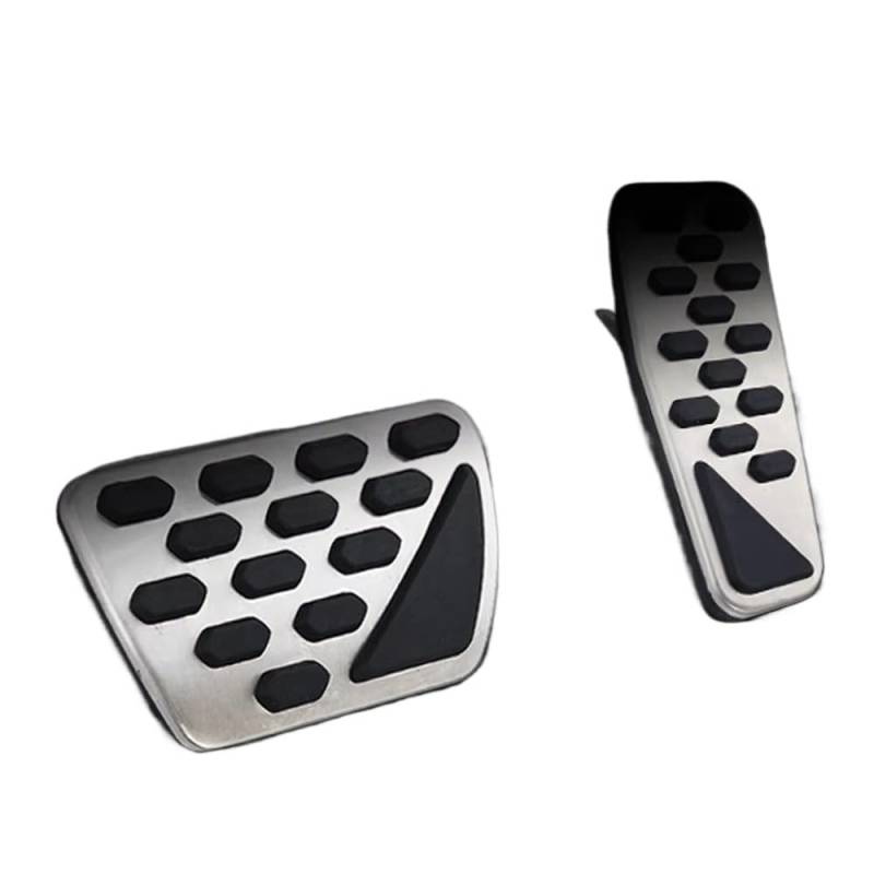 Auto-Pedale-Abdeckung Edelstahl-Autopedale Für Jeep Für Wrangler Für JL 2018-2020 Gaspedal Bremspedalabdeckung Pads Teile Auto Fußpedalabdeckung von Kuiofek