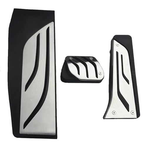 Auto-Pedale-Abdeckung Für 1/2/3/4 Serie Für F20 Für F21 Für F22 Für F30 Für F31 Kraftstoff Gas Bremse Kupplung Fußstütze Pedal Pad Abdeckung Ersetzen Auto Fußpedalabdeckung(at a) von Kuiofek
