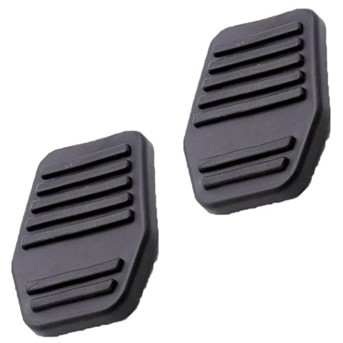 Auto-Pedale-Abdeckung Gummipedal-Kupplungsbremsbelagabdeckung Für Ford Für Cougar Für Focus Für Mk1 Für Mk5 Für Fusion Für Mondeo Für Mk3 Für Turnier Auto Fußpedalabdeckung(2X) von Kuiofek