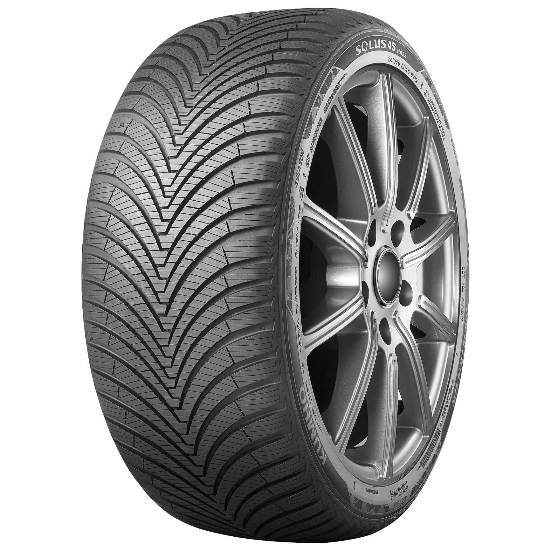 GANZJAHRESREIFEN 215 55 R16 97V KUMHO SOLUS 4S HA32 TL M+S 3PMSF XL von Kumho