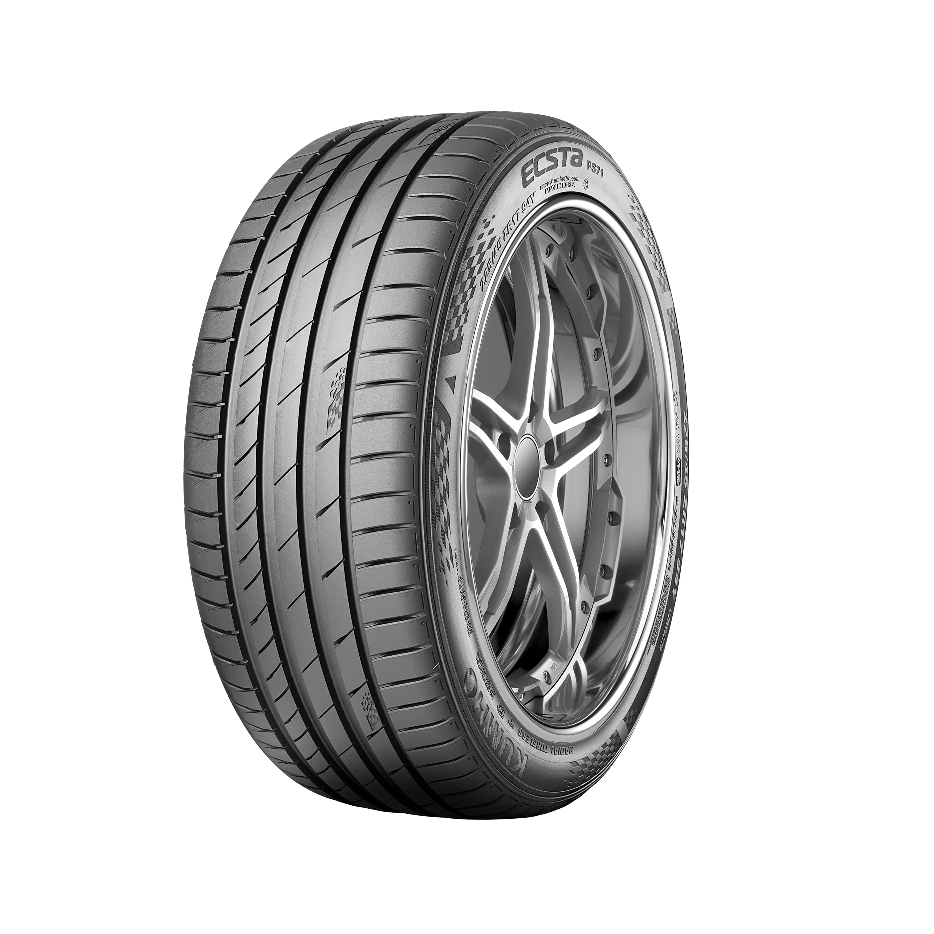 Kumho Ecsta PS71 XL - 225/35R18 87Y - Sommerreifen von Kumho