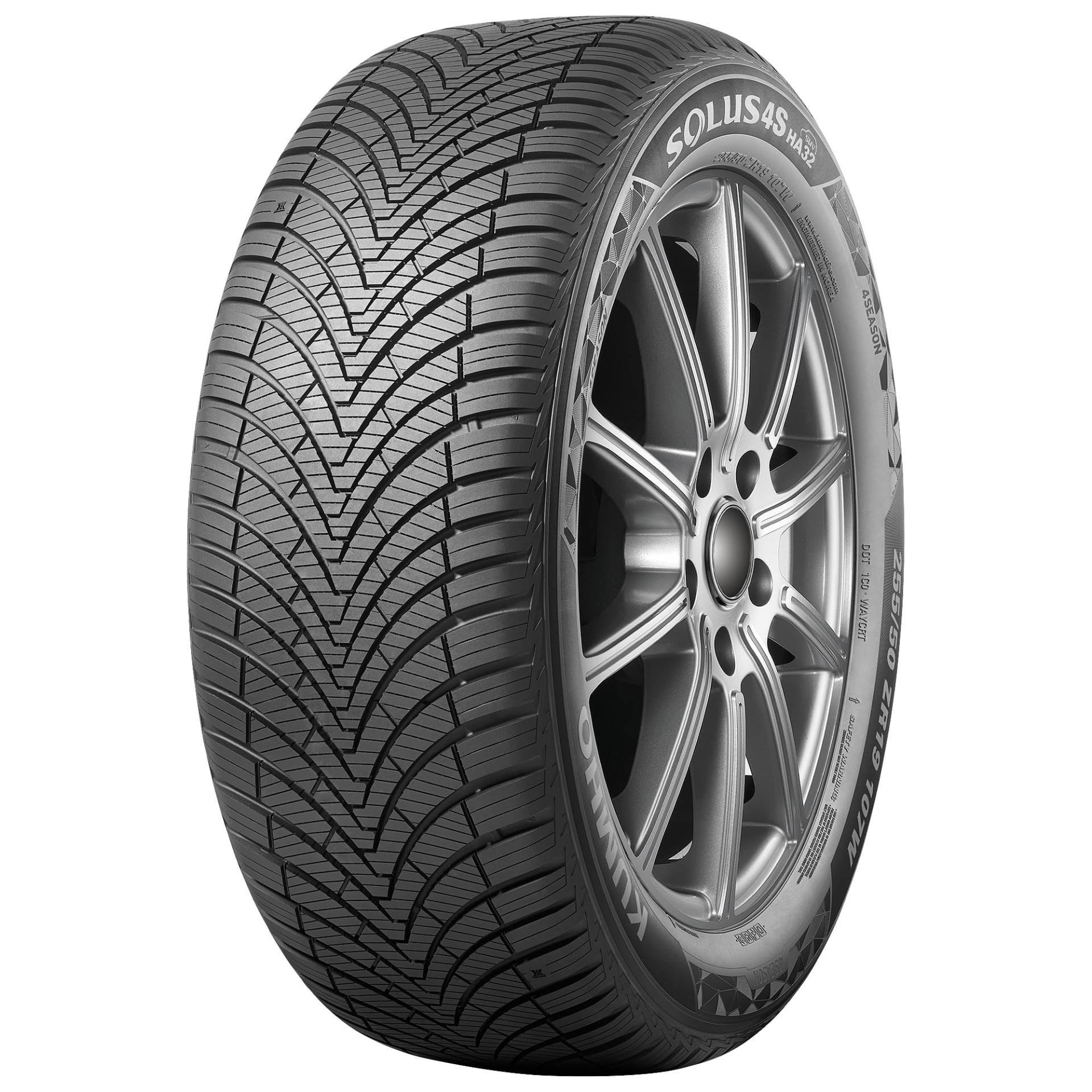 Kumho GANZJAHRESREIFEN 255 55 R19 111W KUMHO SOLUS 4S HA32 TL M+S 3PMSF XL Kumho GANZJAHRESREIFEN 255 55 R19 111W KUMHO SOLUS 4S HA32 TL M+S 3PMSF XL von Kumho