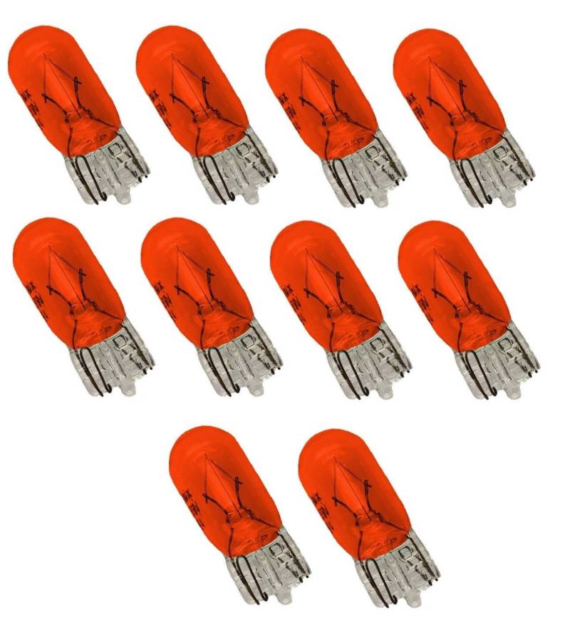 T10 WY5W Lampe Kummert Business W5W 5 Watt Seiten Blinker Glühbirne Orange Amber (10 Stück) von Kummert Business