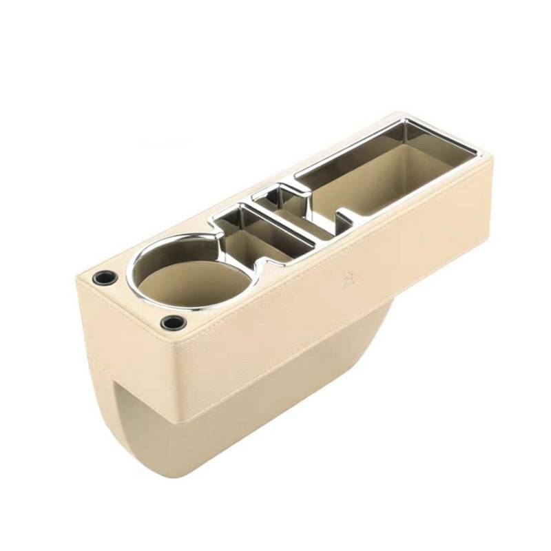 KunLS Auto Getränkehalter Becherhalter Auto Getränkehalter Auto Multifunktionaler Organizer Für Autositze Autositz Aufbewahrung Auto Speicherorganisator beige Master Driver,a von KunLS