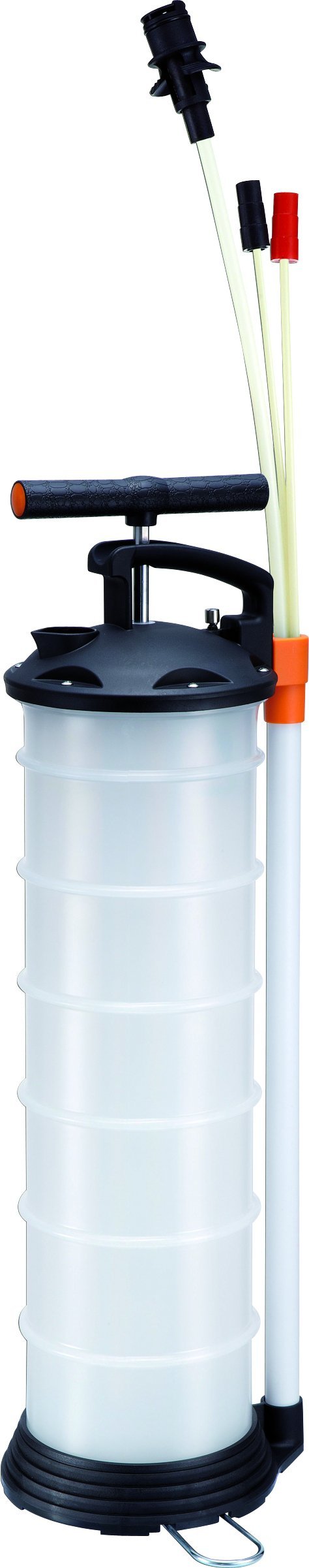 KUNZER 7VP04 Manuelle Vakuumpumpe mit 3 Sonden 6,5 Liter – Für Wasser, Frostschutz, Motor- und Getriebe-Öl von Kunzer