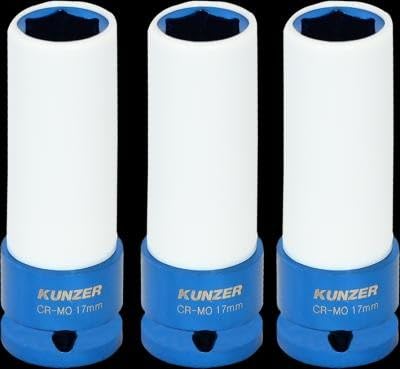 KUNZER Kraft-Stecknuss-Satz 7RK0317 85mm Chrom-Molybdänstahl KUNZER Kraft-Stecknuss-Satz 7RK0317 85mm Chrom-Molybdänstahl von Kunzer