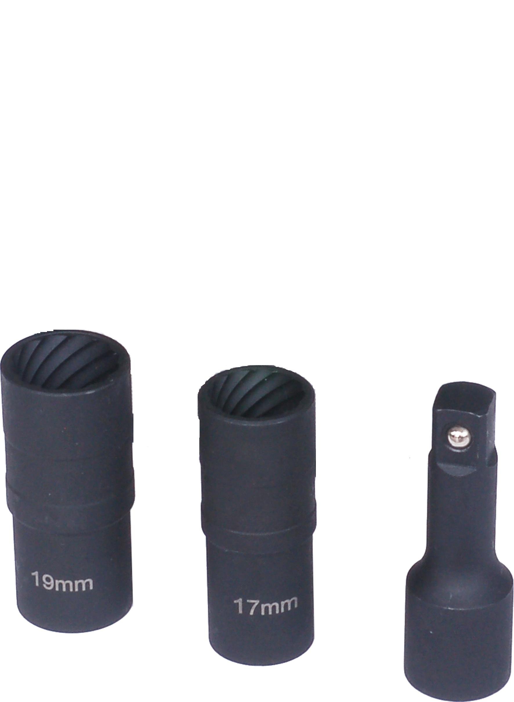 Kunzer 7FSL03 Spezial Spiralprofil Schraubenausdrehersatz, 3-Teilig in Aufbewahrungstasche Kunzer 7FSL03 Spezial Spiralprofil Schraubenausdrehersatz, 3-Teilig in Aufbewahrungstasche von Kunzer