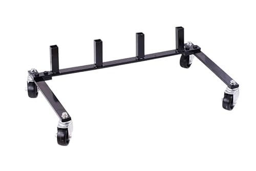 Kunzer 7GJG01 Gestell zur Aufbewahrung für 4x Hydraulische Rangierhilfe - Halterung Stahl, Schwarz, mit 4 glatten Rollen Kunzer 7GJG01 Gestell zur Aufbewahrung für 4x Hydraulische Rangierhilfe - Halterung Stahl, Schwarz, mit 4 glatten Rollen von Kunzer