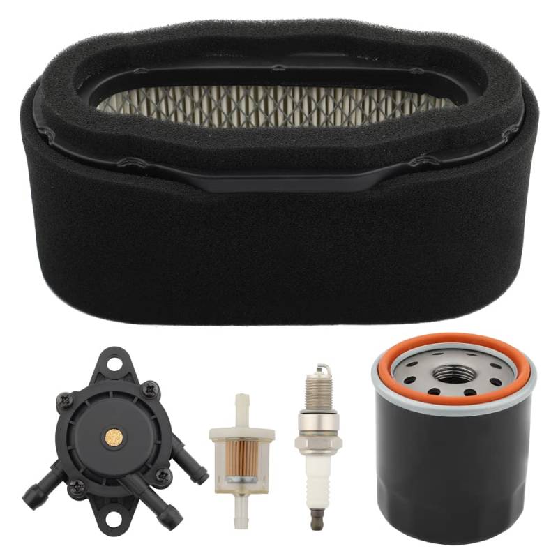 Kurihina Kompatibel mit 11013-7024 M150949 Luftfilter-Tuning-Kit für Kawasaki FH721V FH641V FH680V 4-Takt-Motor GT245 GX255 GX335 Rasentraktoren, ersetzt 11013-7027 11013-7005 11013-7009 11029-7012 von Kurihina