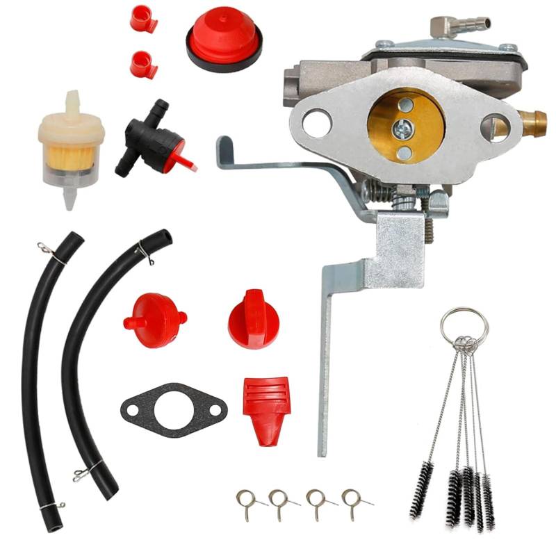 Kurihina Kompatibel mit 631720 Vergaser 2-Takt Vertikalmotor Motor Fi für Tecumseh 640290 640263 AV520 TV085XA 3HP Motoren von Kurihina