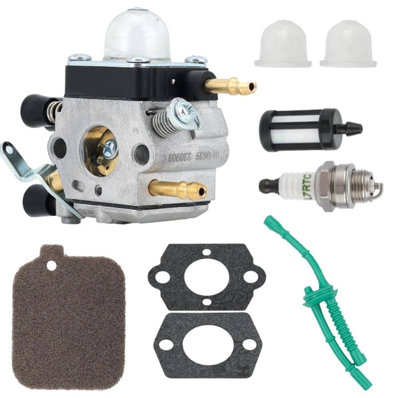 Kurihina Kompatibel mit BG55 Vergaser für Stihl BG85 SH55 SH85 BG46 Laubbläser, Ersatz für 4229 120 0606 C1Q-S68H von Kurihina