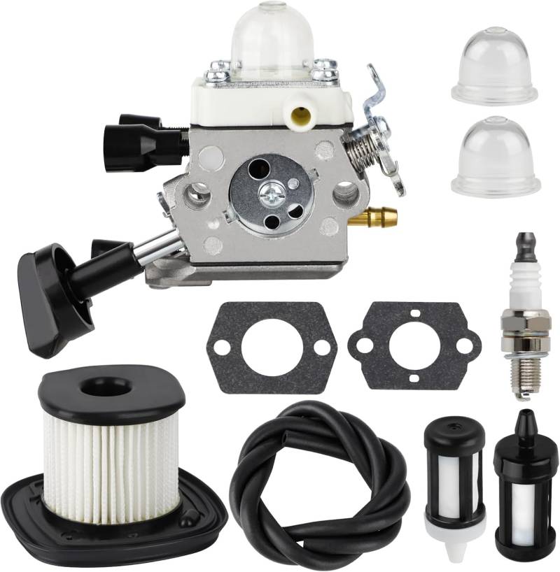 Kurihina Kompatibel mit BG86 Vergaser mit Luftfilter für Stihl Laubbläser BG86Z SH86 4241 120 0616 Vergaser Ersatz für Zama C1M-S261B von Kurihina