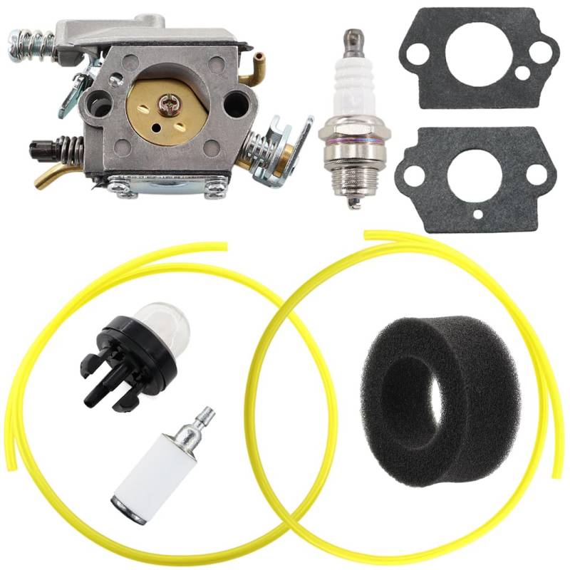 Kurihina Kompatibel mit WT-964 Vergaser für Husqvarna 235FR 235R 225E 225L 225RJ 227L 232L 577133001 522607401 537052701 503281517 Carb von Kurihina