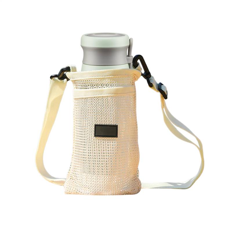 Kustimantu Flaschenhalter Mit Tragegurt, Trinkflaschenhalter Mit Trageriemen, Tragbarer Wasserdichter Verstellbarer Robuster Stilvoller Flaschenhalter Für Picknick Festival Radfahren Training von Kustimantu