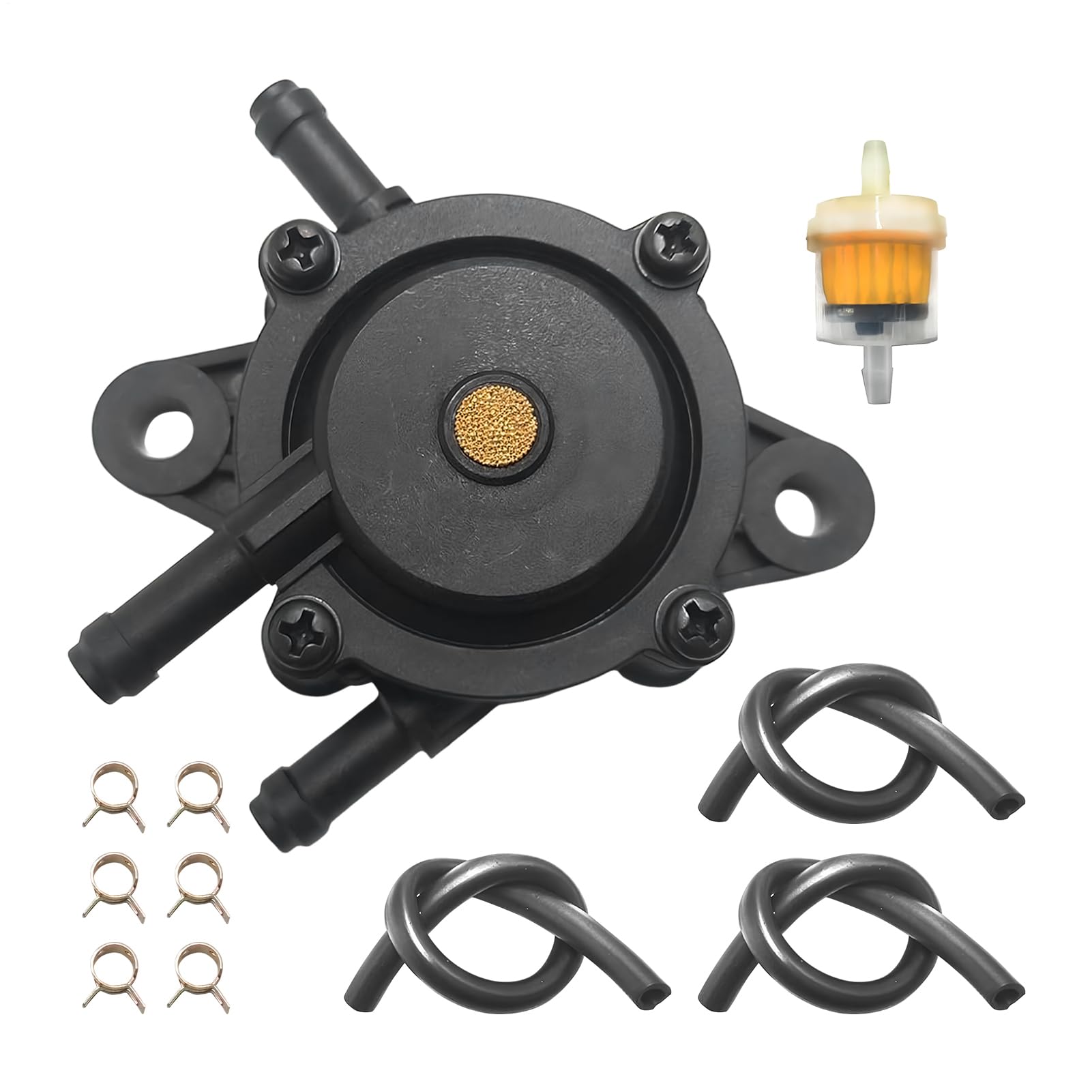 Kustimantu Ölpumpe mit Filter und Ölschlauch, Mäher -Traktorölpumpe mit Filter - Golfwagen Rasenmähermotorölpumpe,Kee-resistente hocheffiziente Motorersatzteile für die Garten-Garten-Terrasse Kustimantu Ölpumpe mit Filter und Ölschlauch, Mäher -Traktorölpumpe mit Filter - Golfwagen Rasenmähermotorölpumpe,Kee-resistente hocheffiziente Motorersatzteile für die Garten-Garten-Terrasse von Kustimantu