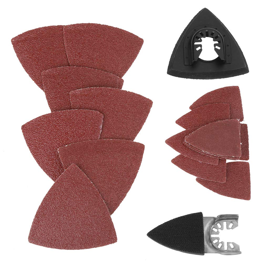 82-teiliges Schleifset, oszillierendes Multi-Tool-Schleifpad aus Kohlenstoffstahl für Fein Multimaster Bosch Dremel Schleifwerkzeuge 82-teiliges Schleifset, oszillierendes Multi-Tool-Schleifpad aus Kohlenstoffstahl für Fein Multimaster Bosch Dremel Schleifwerkzeuge von Kuuleyn