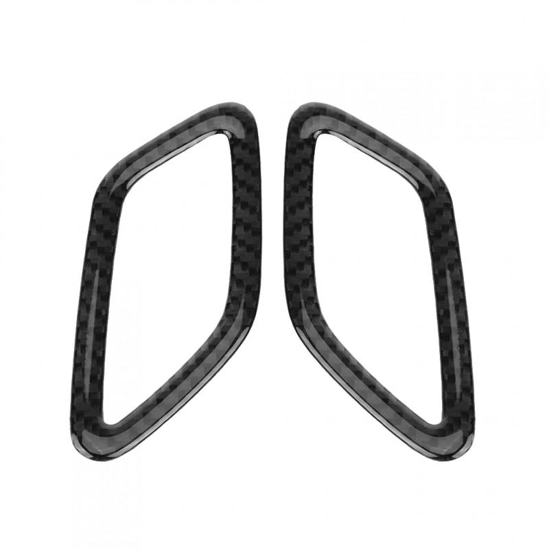 Air Vent Cover Trim, 2Pcs Kohlefaser Armaturenbrett Outlet Cover Fit für Mercedes A Klasse CLA GLA W169 W117(Klassischer Stil) von Kuuleyn