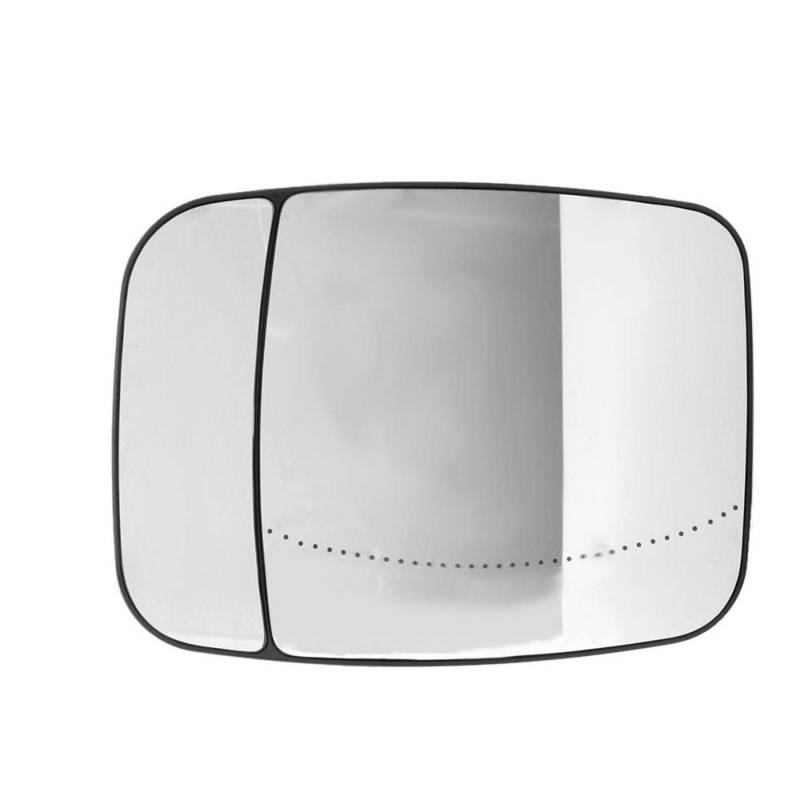 Auto Seitenspiegel, ABS Beifahrerseite Rechts Türspiegelglas Elektrische Heizung Seitenspiegelglas Passend für Renault Trafic Wunderbares Ersatz Autozubehör von Kuuleyn