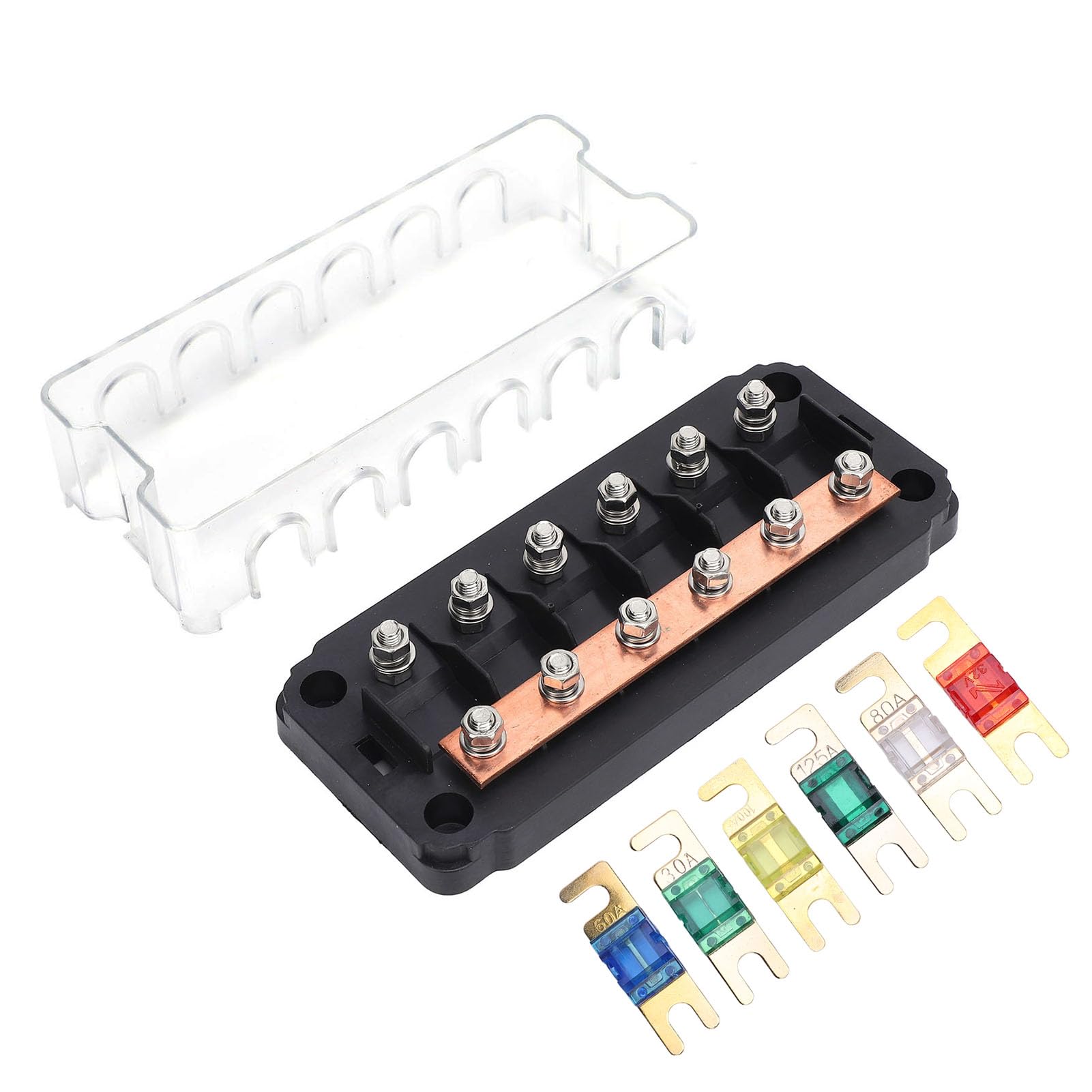 Box Holder Kuuleyn Circuits Panel 6 Way Mega Amg 30a 50a 60a 80a 100a 125a Bolt Fixing Boat Panel Box Holder Kuuleyn Circuits Panel 6 Way Mega Amg 30a 50a 60a 80a 100a 125a Bolt Fixing Boat Panel von Kuuleyn