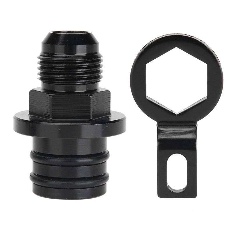 Entlüfterkasten-Block-Stecker-Adapter Entlüfter-Fittings, Oil Catch Can Fitting-Block-Stecker-Adapter Entlüfter-Fittings auf 10AN Fit für Acura D-Serie D16 von Kuuleyn