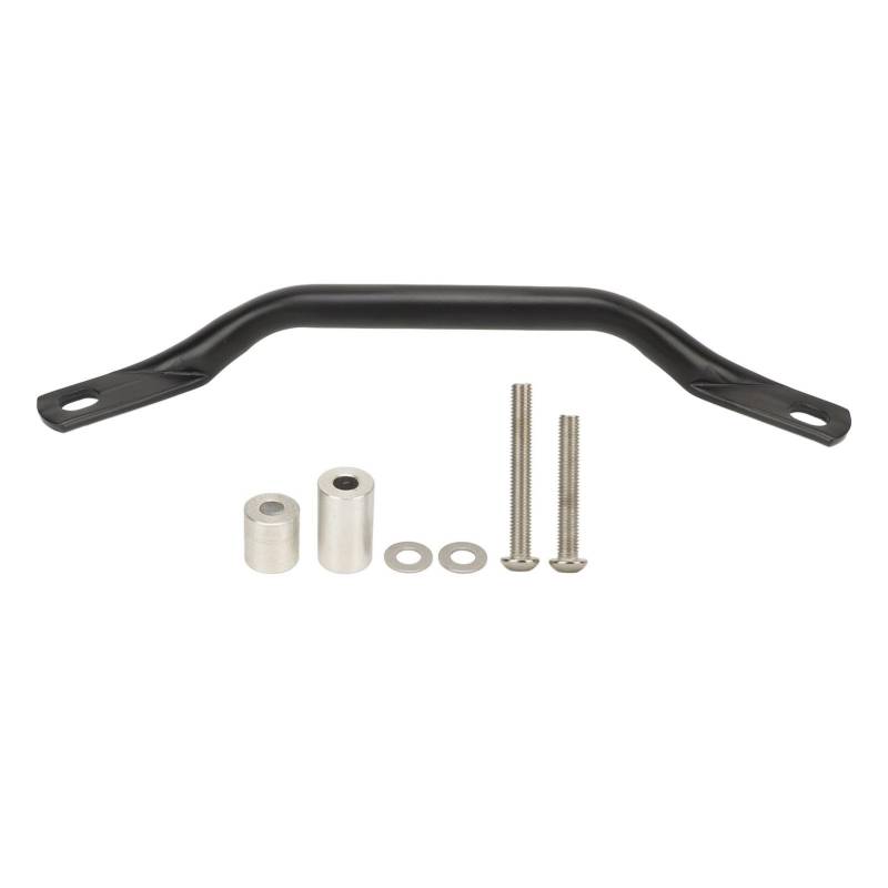 Kuuleyn Haltegriff Für Motorrad-Beifahrer Hinten, 16 Mm Bequemer Griff aus Eisen, Sportlich, Schwarz von Kuuleyn