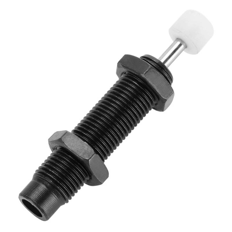 Huböldruck-Stoßdämpfer, StoßDäMpfer Klein,M10 x 8 mm schwarz Stoßdämpfer für pneumatischen Luftzylinder AC1008-2 von Kuuleyn