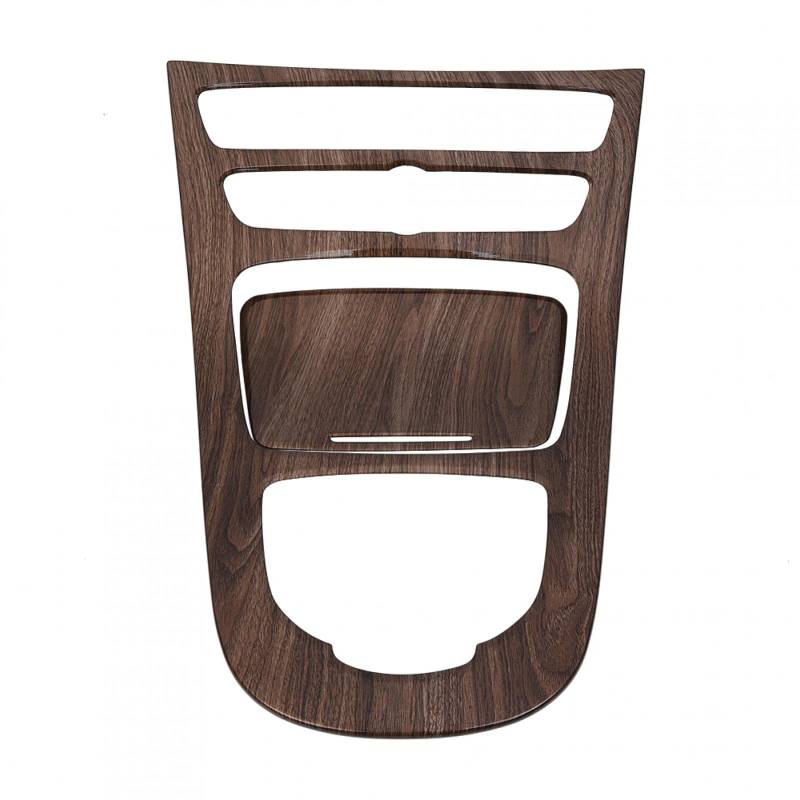 Konsole Schalttafelverkleidung, 2Pcs Konsole Schalttafelverkleidung Verkleidung Fit für Mercedes Benz E-Klasse W213 16-18(Walnut Brown Wood) von Kuuleyn